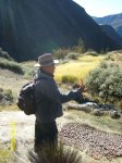 Sr. Gregorio discusses potatoes